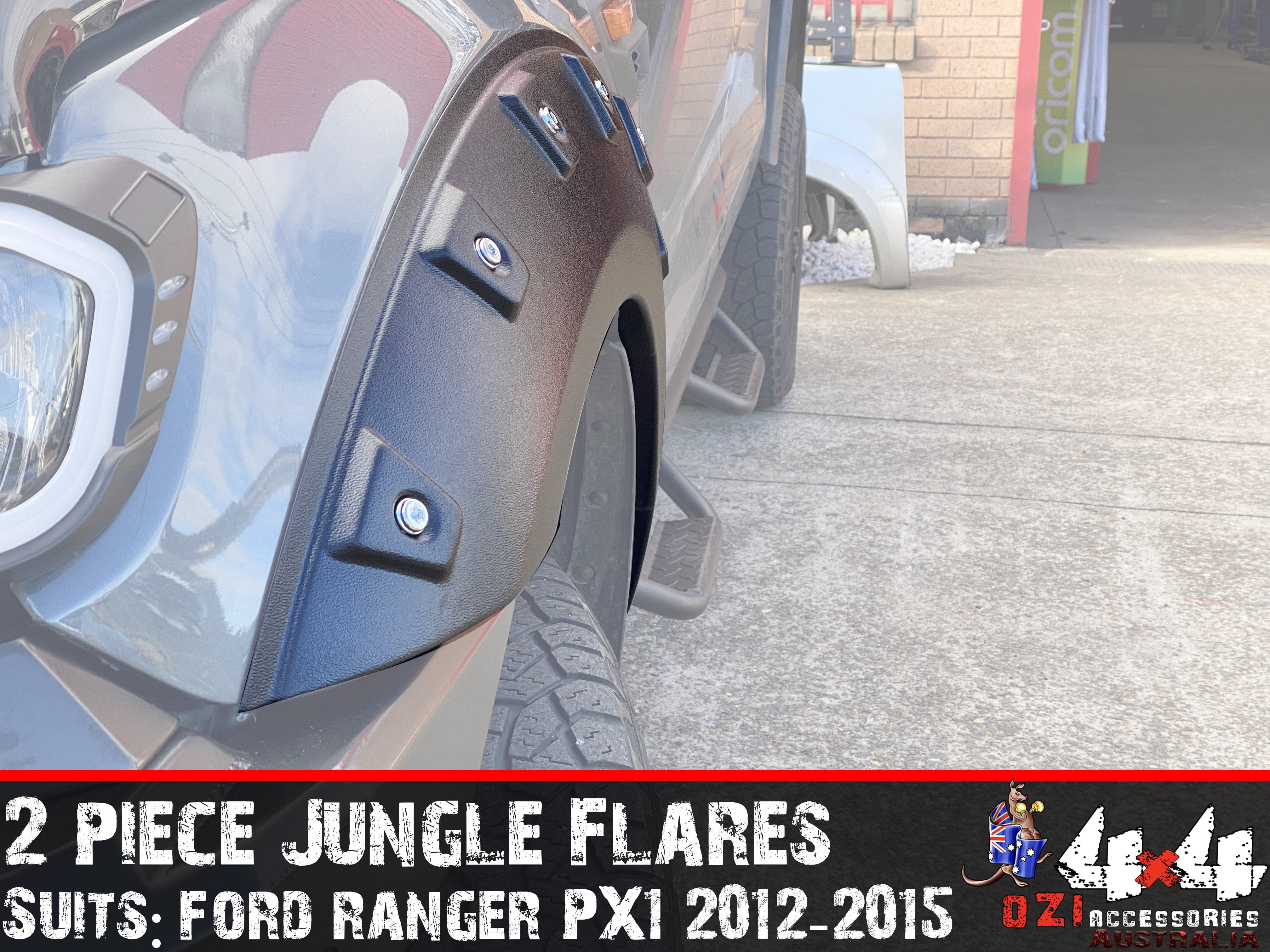 2 pcs Front Jungle Flares Suits Ford Ranger  PX1 2011-2014 - Image 7
