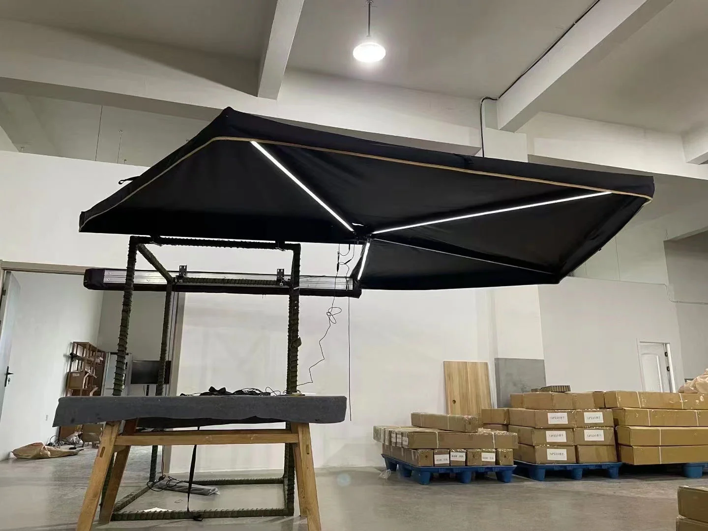 270 Awning Free Standing + Light Awning Ripstop Canvas | UPF50+ | High Quality CBZ-02 - Image 3