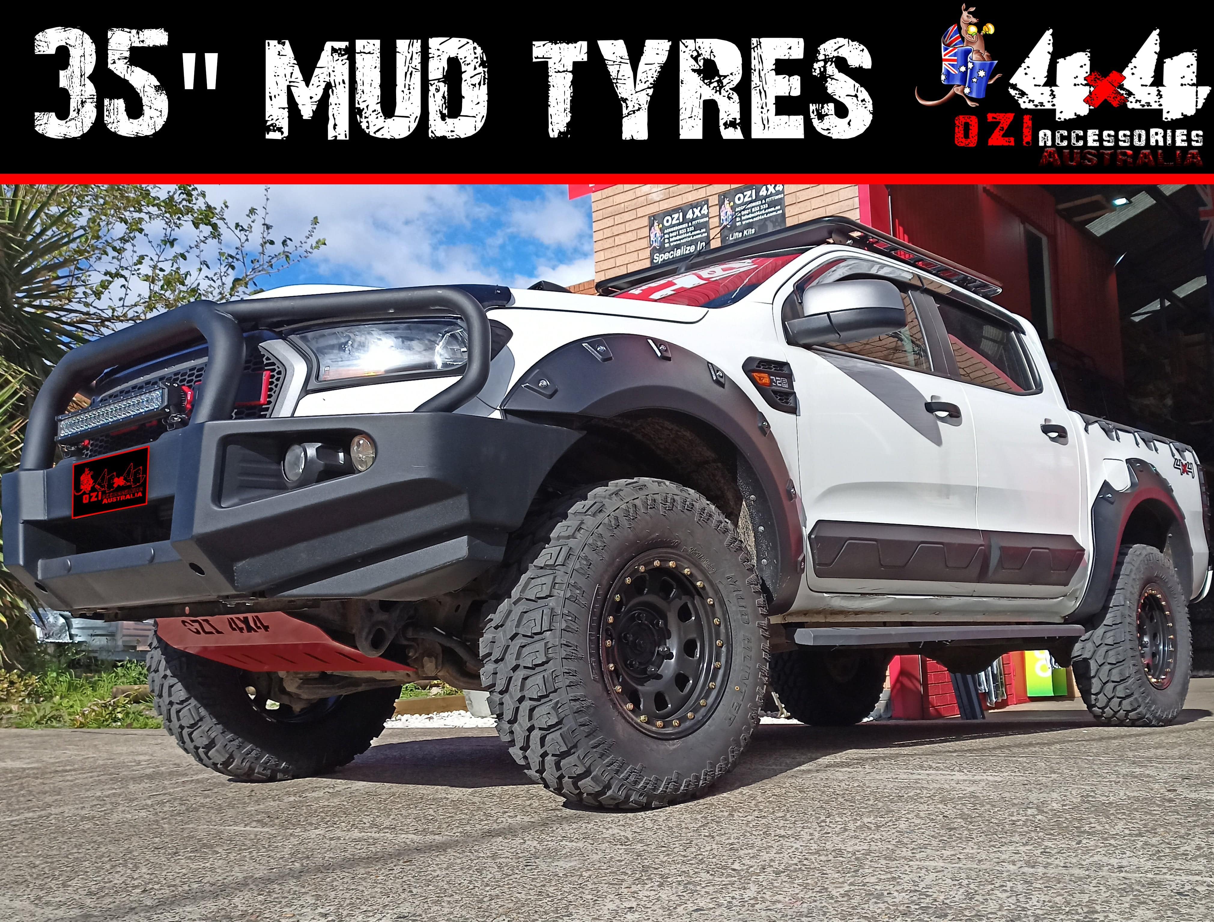 35" Muddies Tyres + 16" Bead Lock Rims - Image 6