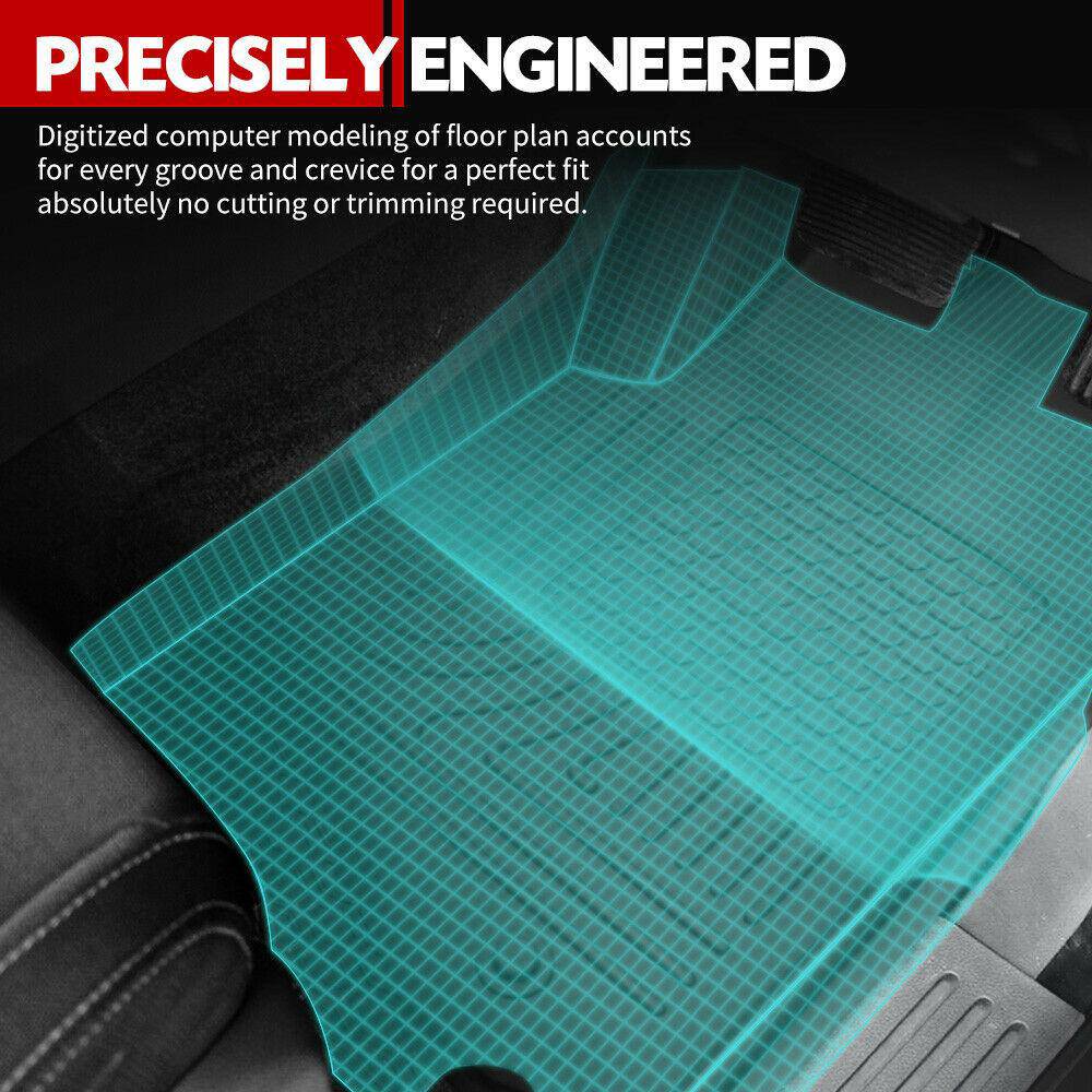 3D floor Mat Liner Suits Ford Ranger PX 2011-2022 - Image 8