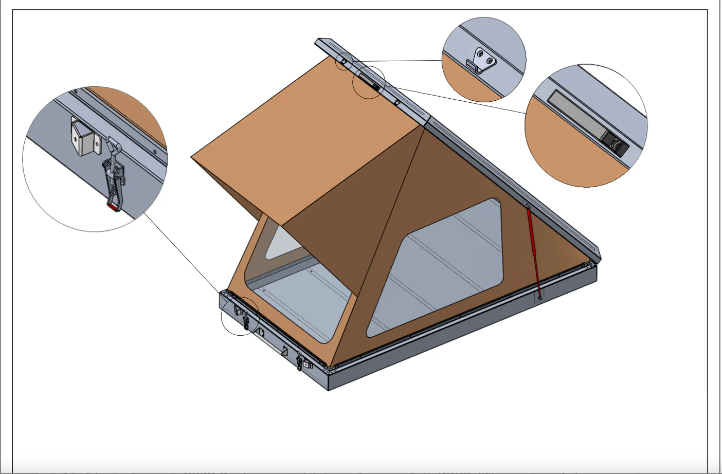 OZI4X4 Adventure 130 Roof Top Tents - Image 10