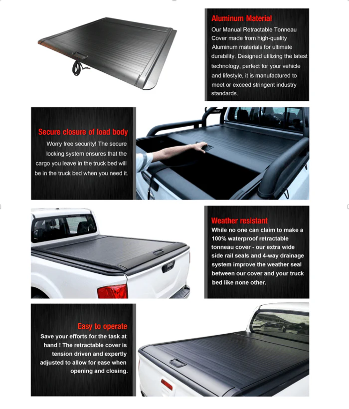 Aluminum Roller Shutter Suits Isuzu Dmax 2020-2023 - Image 15