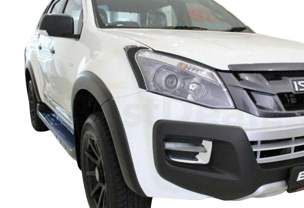 6 pcs Fender Flares Black OEM suits Isuzu DMAX 2017 - 2019 - Image 3