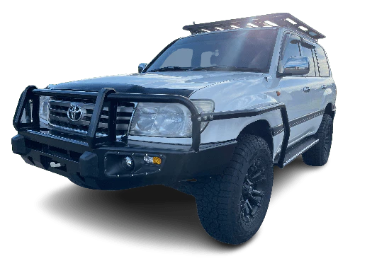 Commercial Bullbar Suitable For Toyota Land Cruiser 105 Series 1998-2007 - Image 3