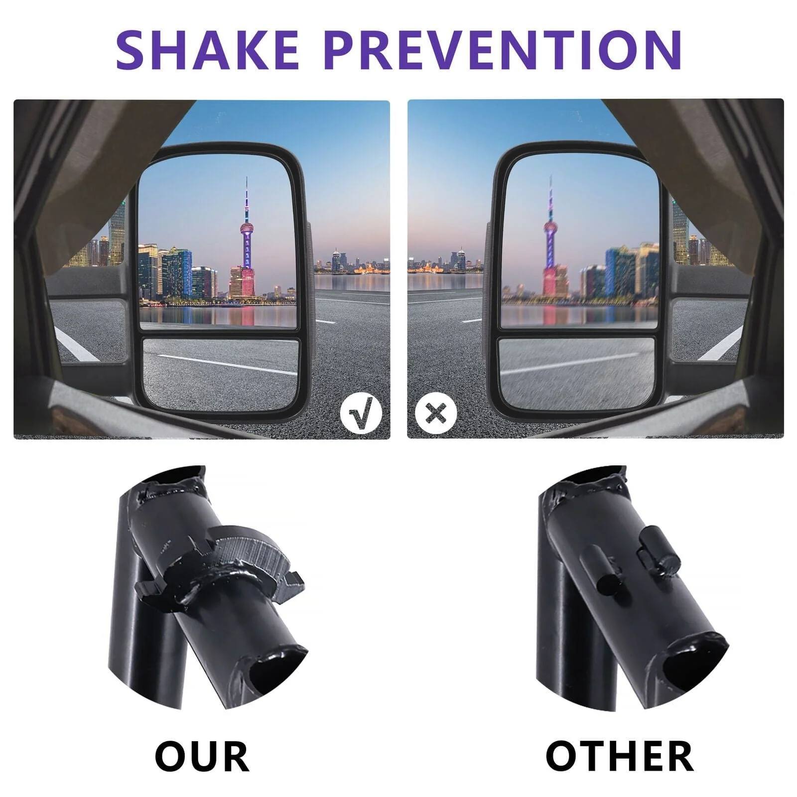Extendable Towing Mirrors Suits Nissan Navara NP300 (Blinker) - Image 12
