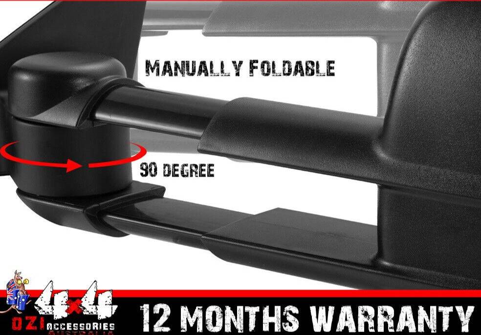 Extendable Towing Mirror Suits Ford Ranger PJ PK 2006-2011 (Blinker) - Image 4