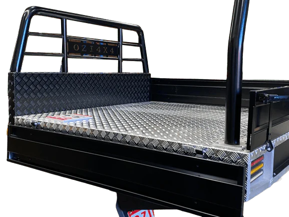 Half Diamond (Edition) 1800 Wide Aluminum Dual Cab Tray - Image 17