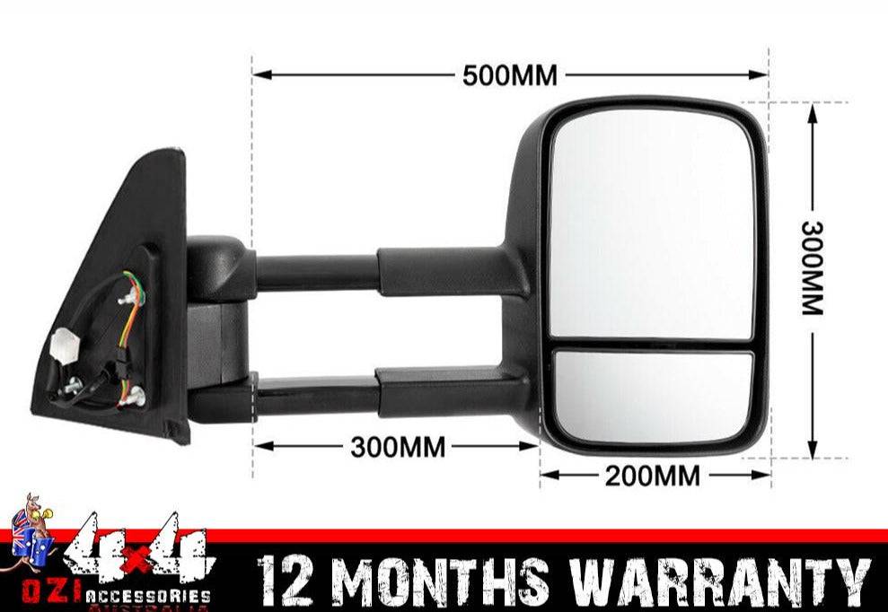 Extendable Towing Mirror Suits Ford Ranger PJ PK 2006-2011 (Non Blinker) - Image 11